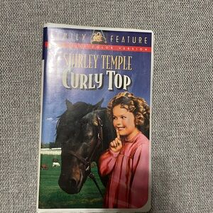 Shirley Temple Curly Top VHS